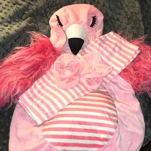 🆕 EUC - LIKE NEW BABY FLAMINGO COSTUME